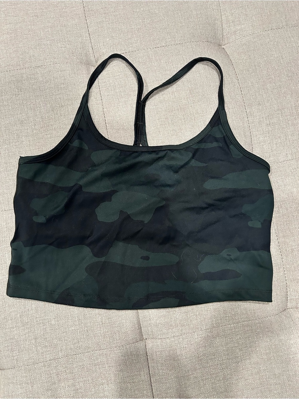 Gottex Dark Green & Black Camo Sports Bralette